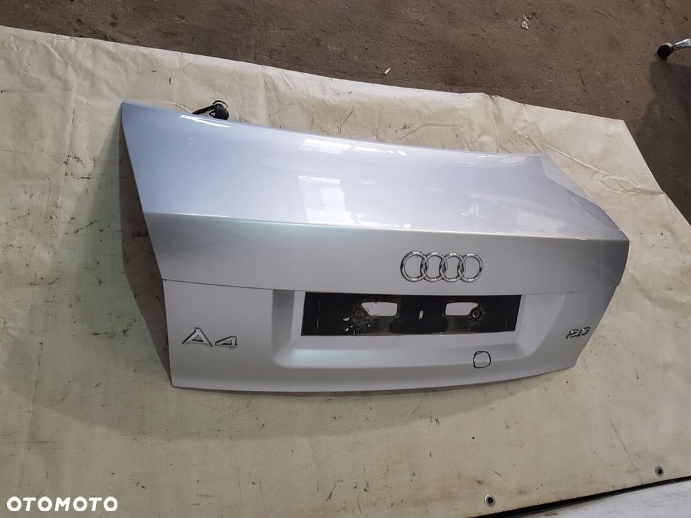 klapa bagażnika sedan audi a4 b6 eur ly7w - 1