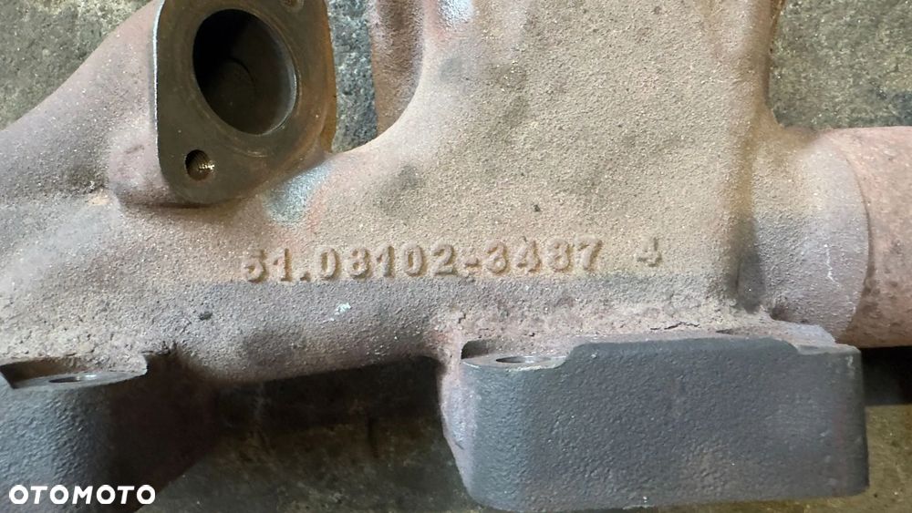 KOLEKTOR WYDECHOWY MAN TG3 EURO 6D ORYGINALNE 51.08102-3487 - 4