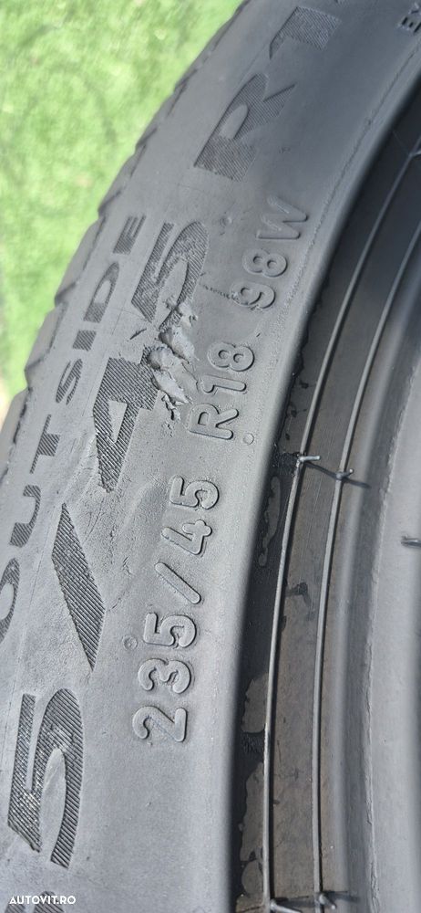 Anvelope 2x235 45 18 Pirelli dot 19 mm 5 - 6