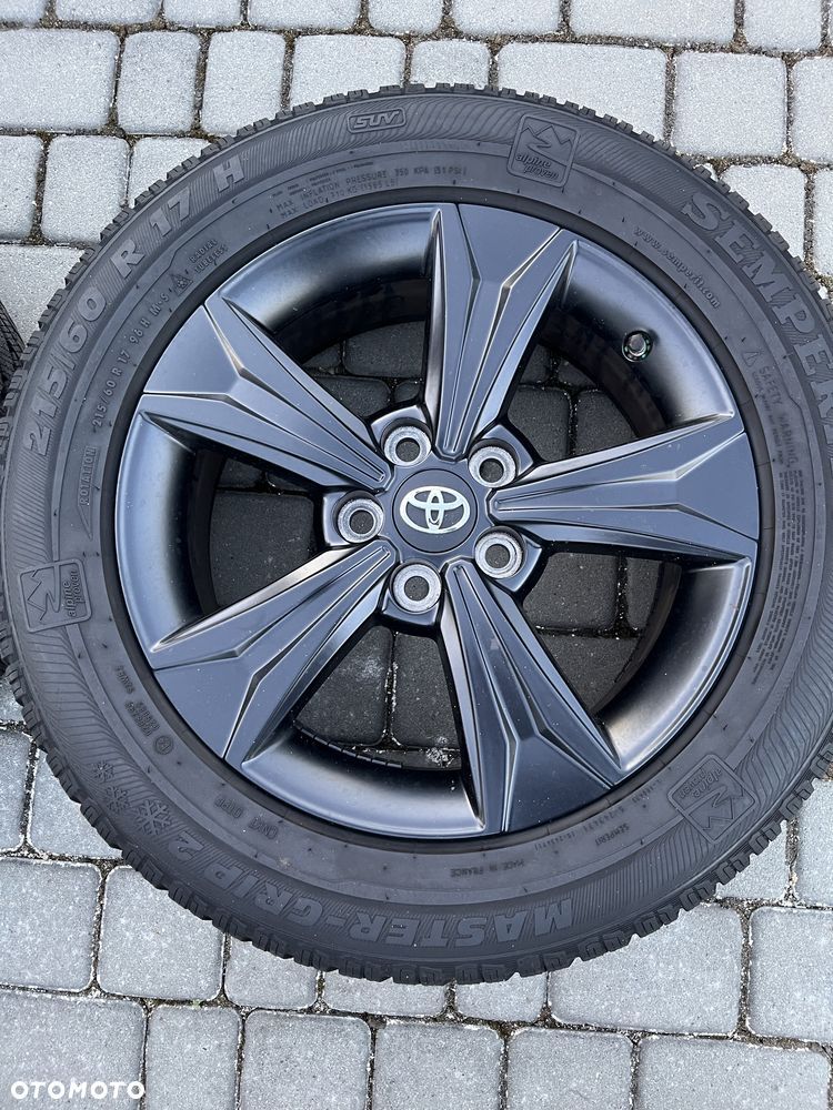 Alufelgi 5x114,3 17 cali Toyota Auris Avensis Corolla opony 205/55/16 - 4