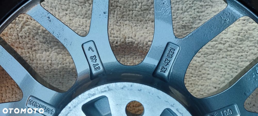 Felgi Aluminiowe Skręcane 2-TLG Oryg. Vw Golf IV BBS RS 771 Jubi 16 Cali 5x100 6,5Jx16 Et42 Grafit + Poerka  Bdb !!!  Starogard Gdański - 15