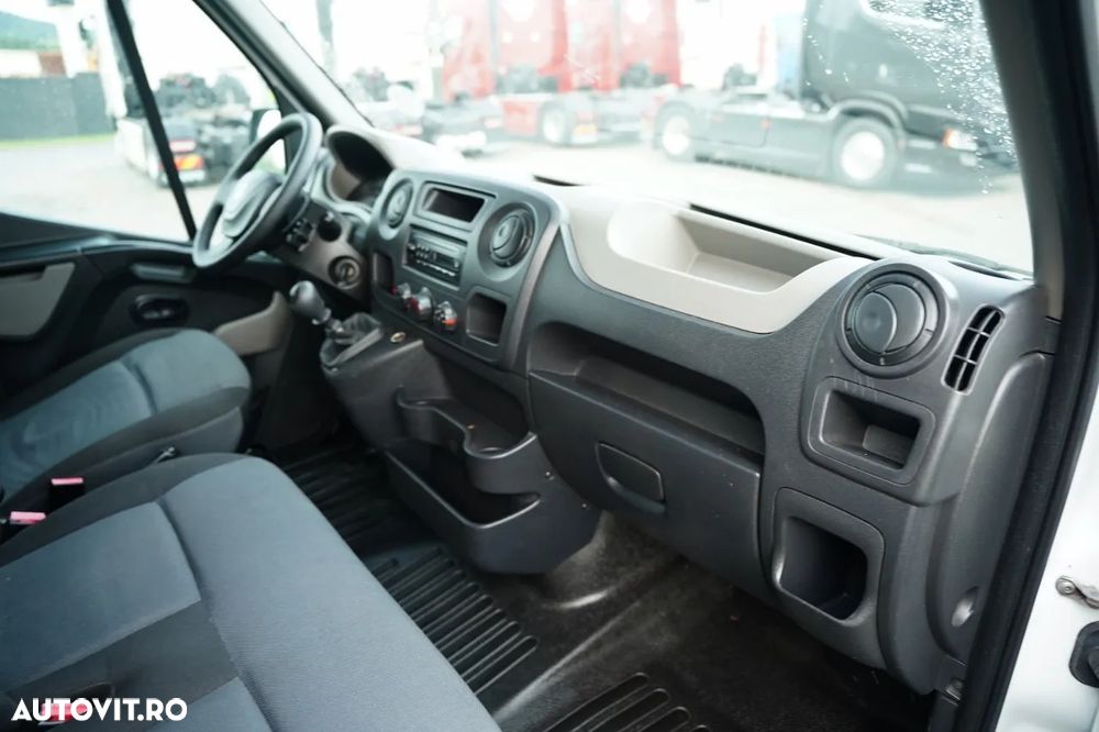 Renault MASTER / DCI 150 / BASCULATOR / CAMION CU TRACȚIE MIXĂ 7 LOCURI / MANUAL / DOUĂ RULOURI - 36