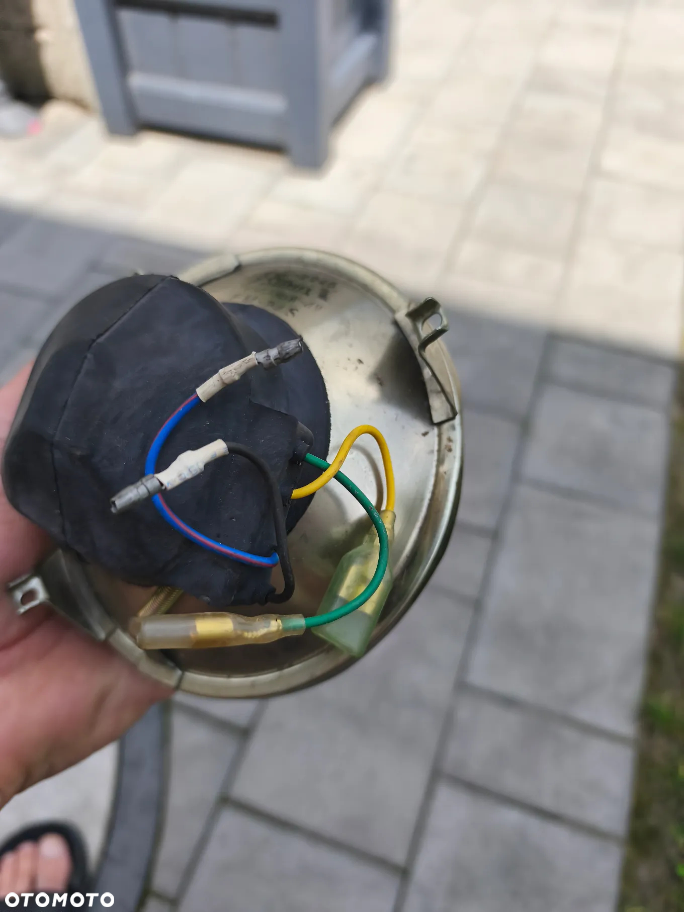 Lampa przód, przednia, reflektor Yamaha SR 125 SR125 - 10