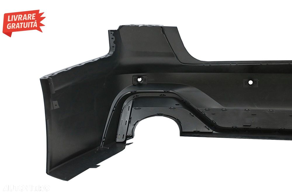 Bara Spate cu ornamente evacuare Audi A6 C8 4K Sedan (2018-Up) RS Design- livrare gratuita - 6