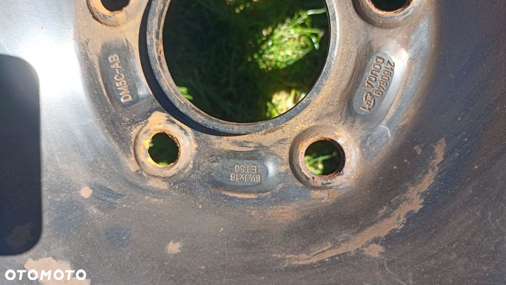 Felgi stalowe czujniki 16 5x108 et50 Ford Focus C-Max Mondeo itd opony - 3