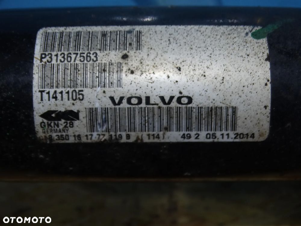 PÓŁOŚ PRAWA VOLVO XC60 2.4D 31367563 ORYGINAŁ 2014-17 - 4