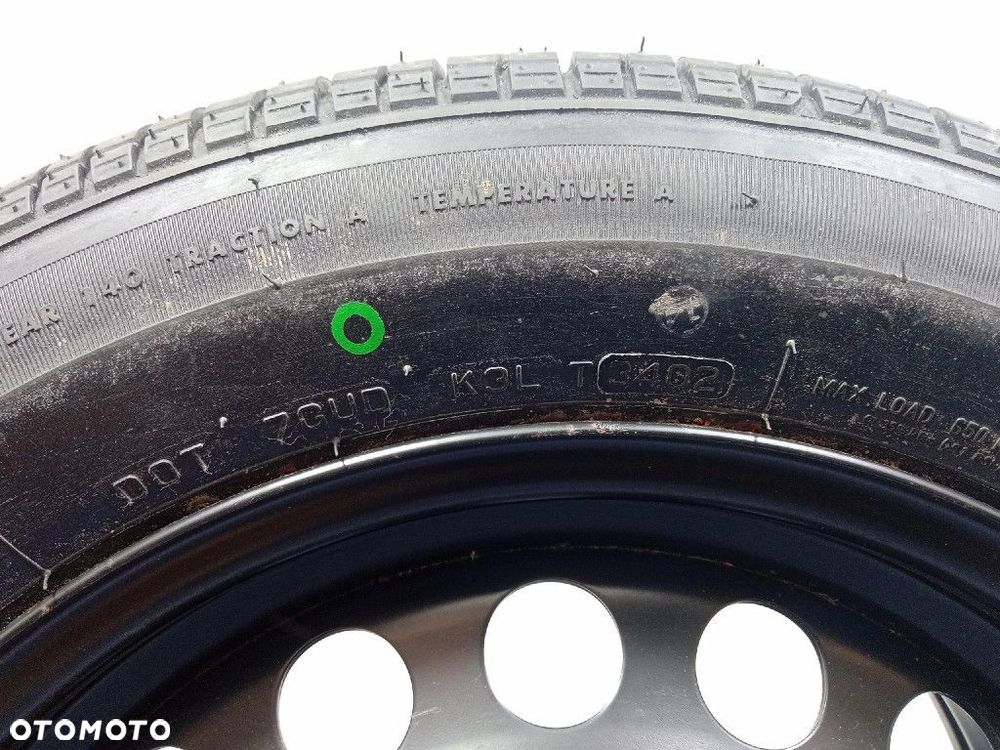 KOŁO DOJAZDOWE 5x110 6,5x16 ET41 - 215/55 R16 93V 2160113 - 5