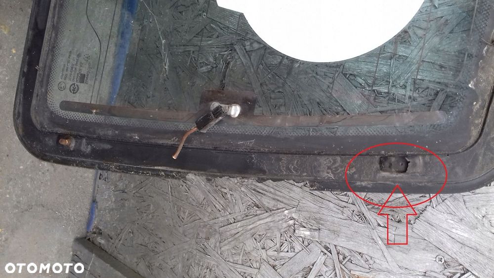 szyba klapy tył tylna ssangyong korando 96- - 5