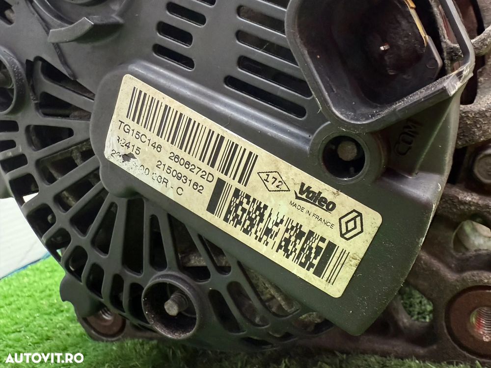 ALTERNATOR MERCEDES BENZ CITAN W415 2016 1.5 DIESEL COD OEM 215093162 2606272D A4159064900 A4159063500 2012-2021 - 7