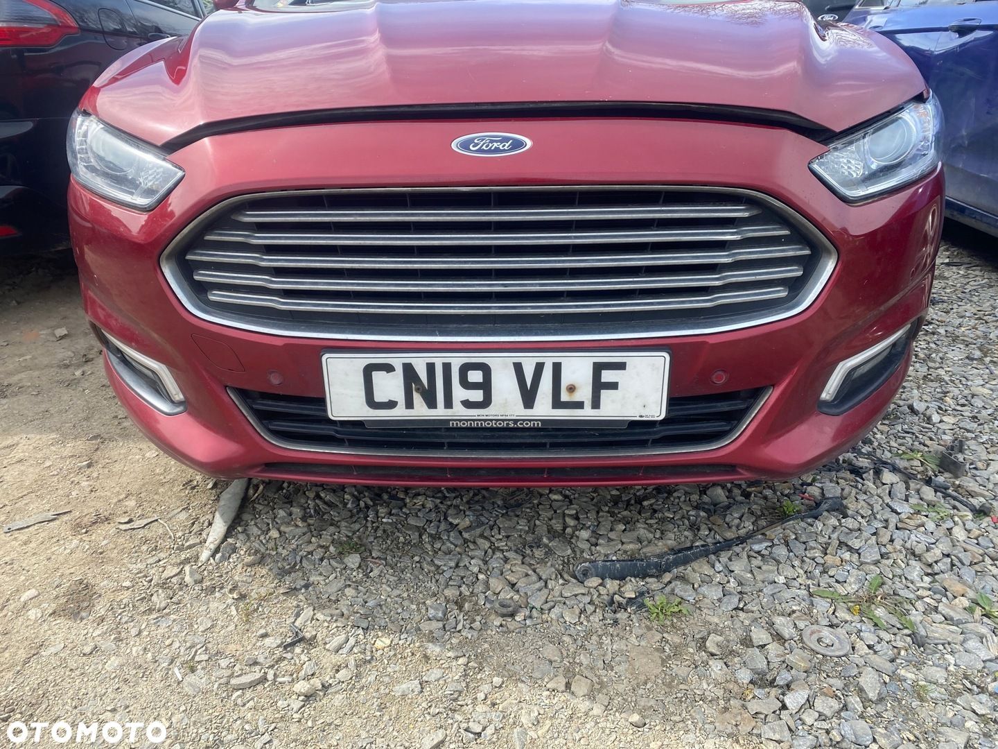 ZDERZAK PRZÓD FORD MONDEO MK5 TITANIUM AD RUBY RED LED 4 PDC - 1