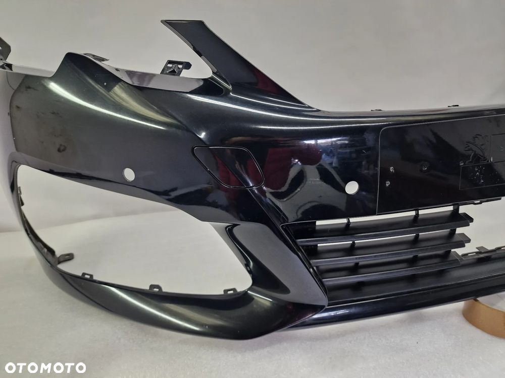 PEUGEOT 308 T9 GT GT-LINE LIFT 16- ŁADNY ZDERZAK PRZEDNI PRZÓD NA 4X PDC , KOLOR CZARNY METALIK , NR AA38299433 , NR AUKCJI NZ961 - 7