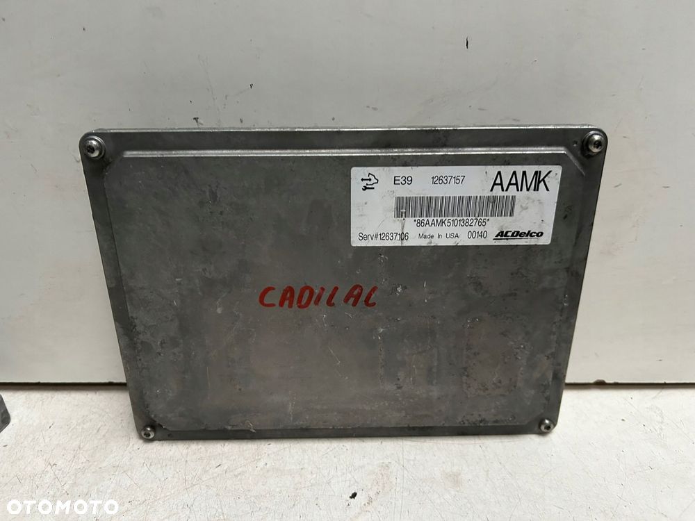 Sterownik silnika Cadillac CTS 3,0 V6 12637157 - 2