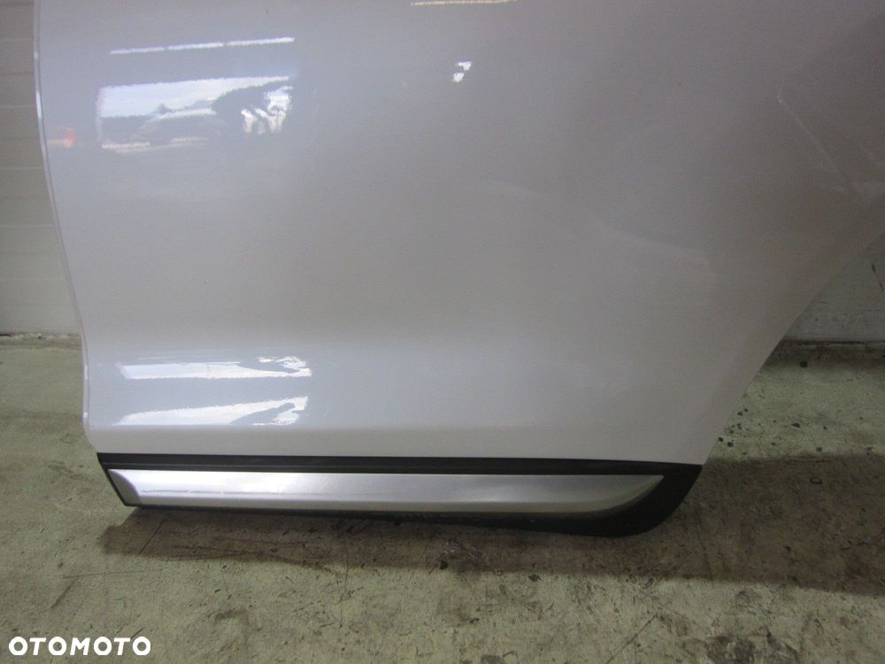 BMW X3 F25 A96 MINERAL WEISS BIAŁA PERŁA DRZWI LEWE TYLNE LEWY TYŁ BIAŁE - 9