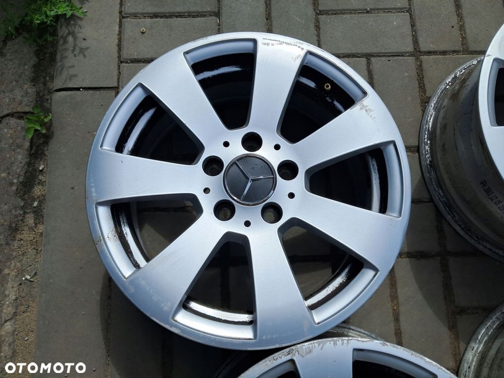 mercedes c klasa w204 felgi aluminiowe 16" 5x112 zamiennik - 8
