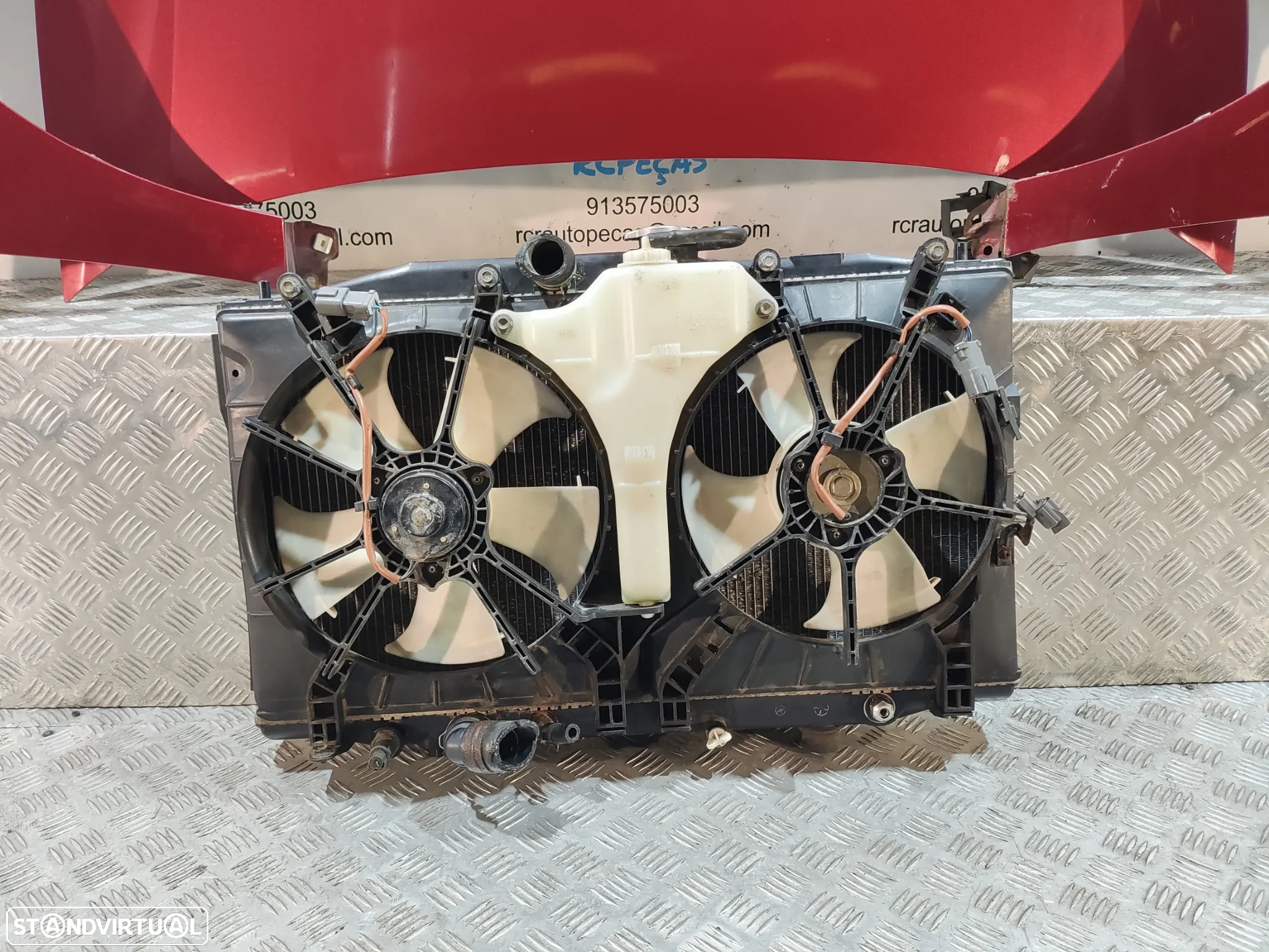 FRENTE COMPLETA HONDA ACCORD 7 VII MK7 CAPOT PARACHOQUES GUARDA-LAMAS OTICAS RADIADOR VENTILADOR - 8