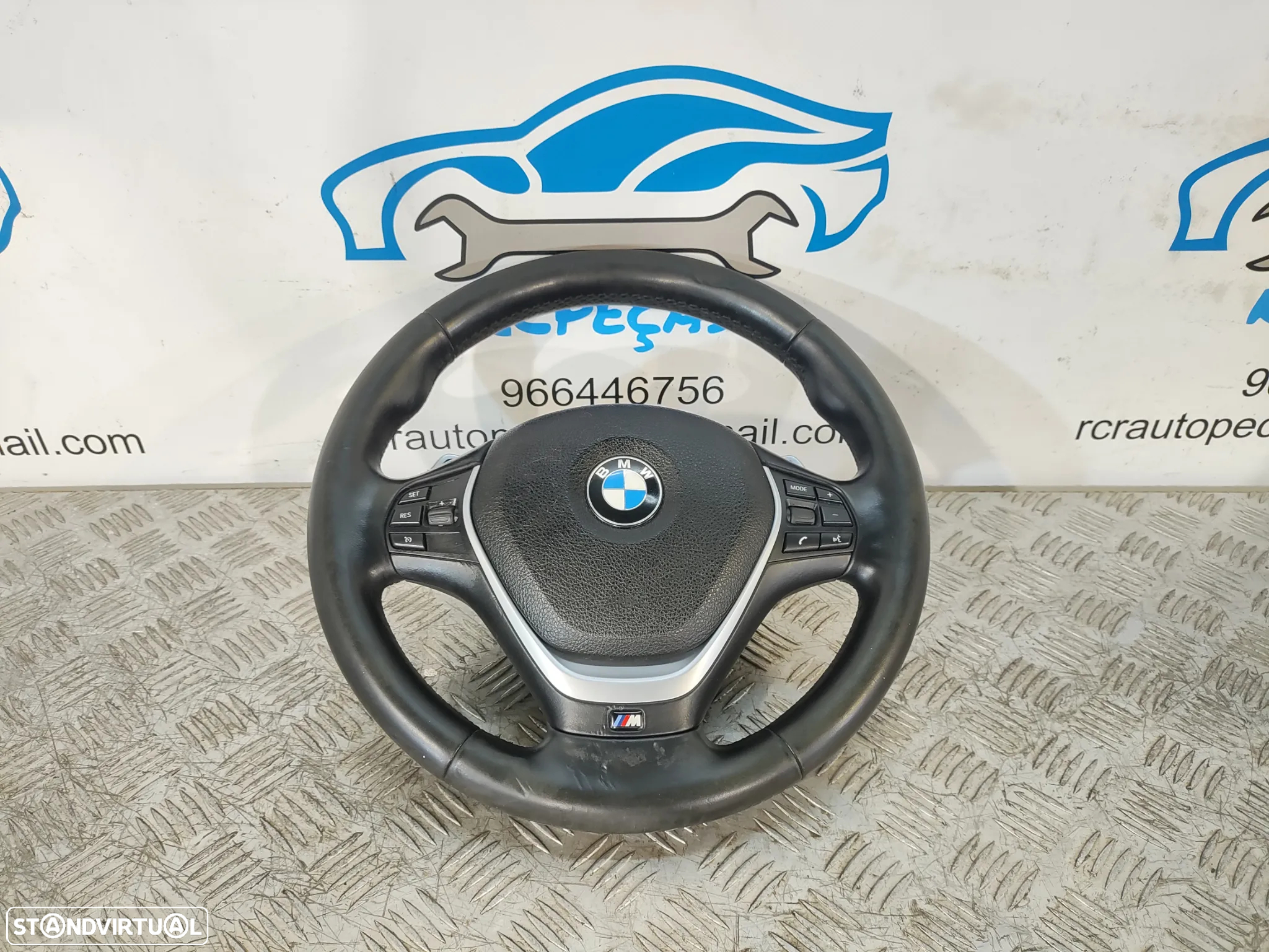 VOLANTE GUIADOR COMPLETO ORIGINAL PACK M BMW SERIE 1 F20 F21 7845877 PELE COMANDOS MULTIFUNÇÕES PATILHAS AIRBAG - 14
