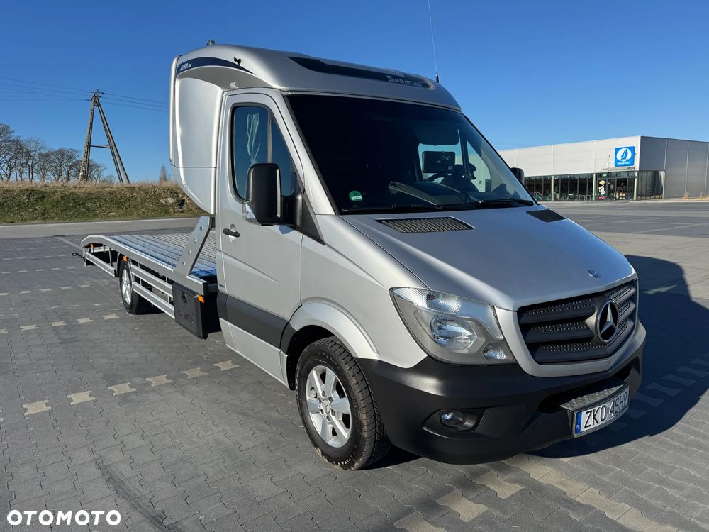 Mercedes-Benz Sprinter 319 CDI 3.0 V6 190KM 100% Serwis MB ASO Hak 3,5t - 2