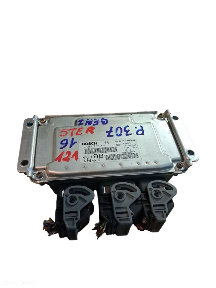 Sterownik KOMPUTER SILNIKA ECU   PEUGEOT CITROEN 9650346080 - 1