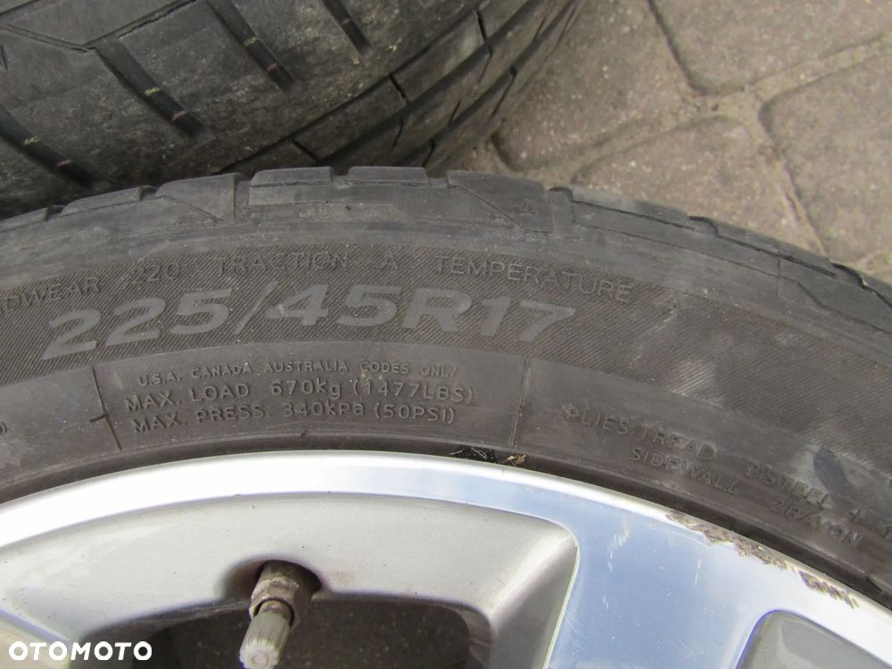 FELGI ALUMINIOWE 4 SZTUKI R17 ET43 5X120  11 19R - 5