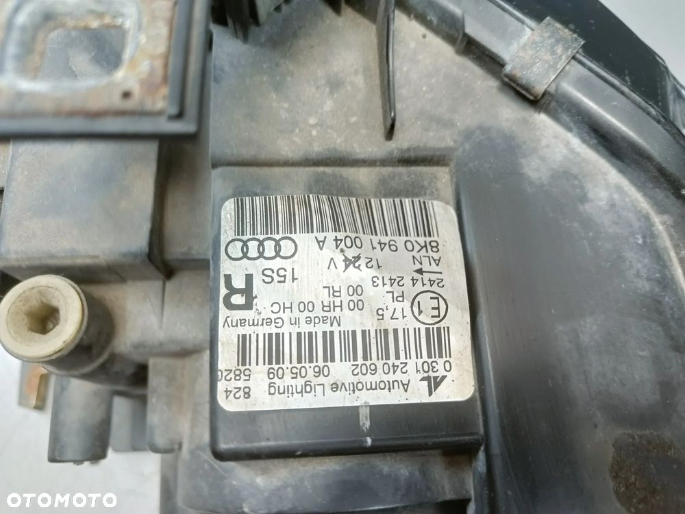 Lampa prawa przednia Audi A4 B8 prawy przód 8K0941004A - 16