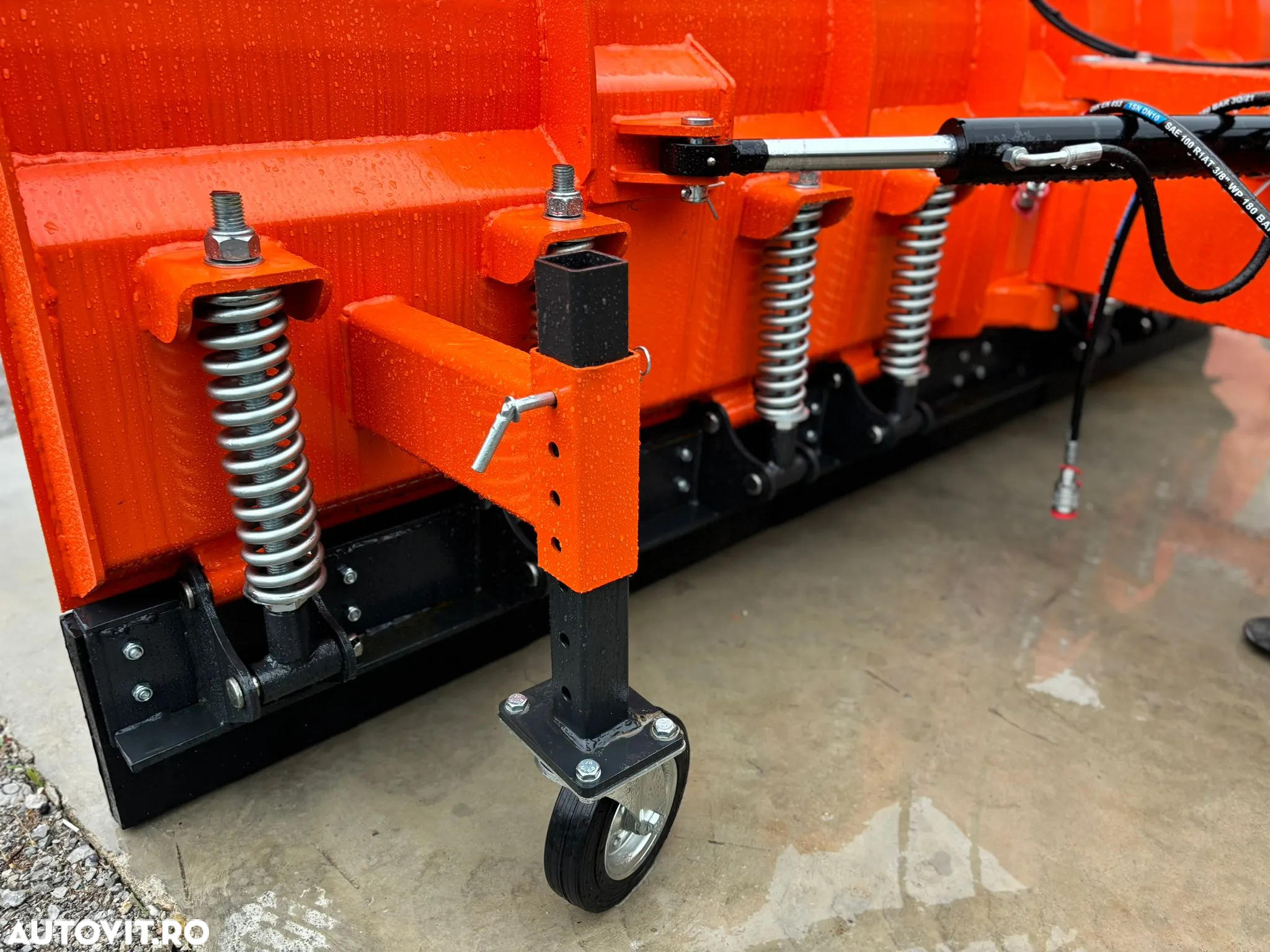 Terraking Lamă dezzăpezire MetalTechnik Drept sau în V - 8