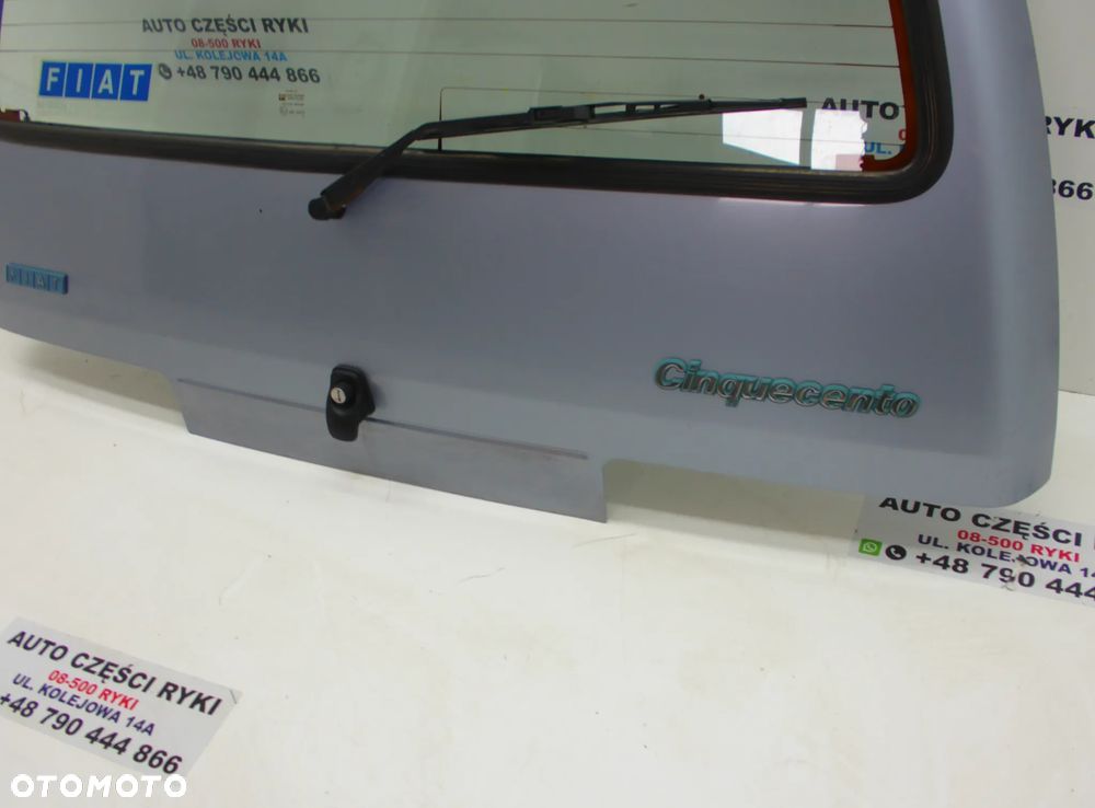 Fiat cinqecento  Klapa Bagażnika 652/F - 2