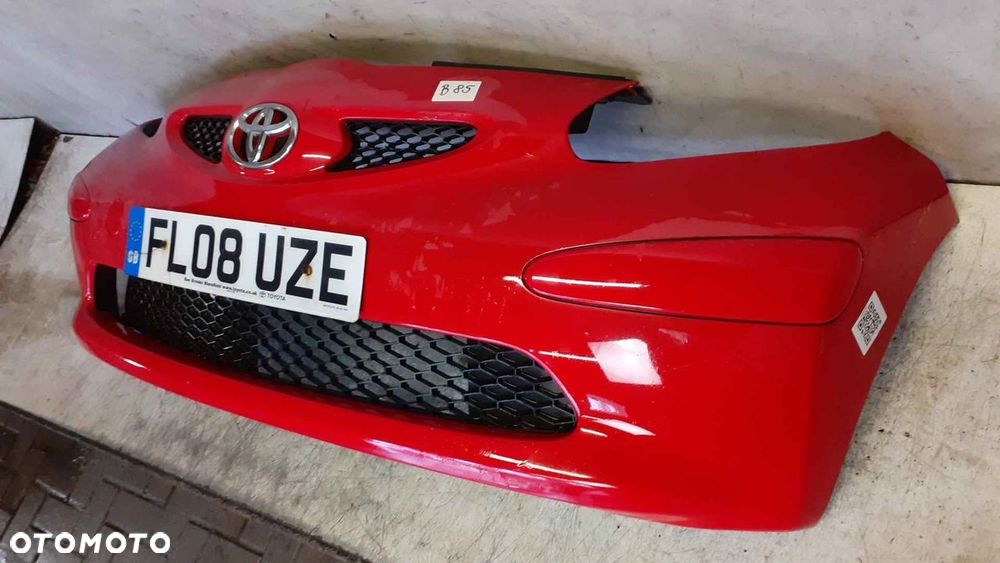 ! ZDERZAK PRZÓD PRZEDNI DO TOYOTA AYGO 3P0 CZERWONY - 2