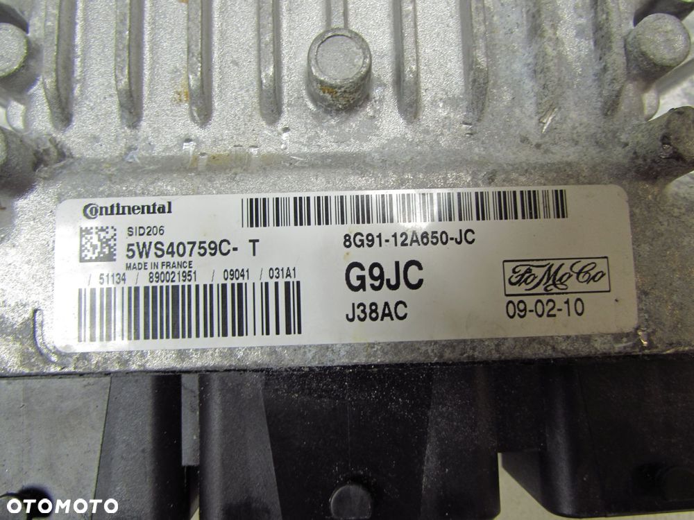 FORD MONDEO MK4 1.8 TDCI 07-14 KOMPUTER STEROWNIK SILNIKA 8G91-12A650-JC - 6