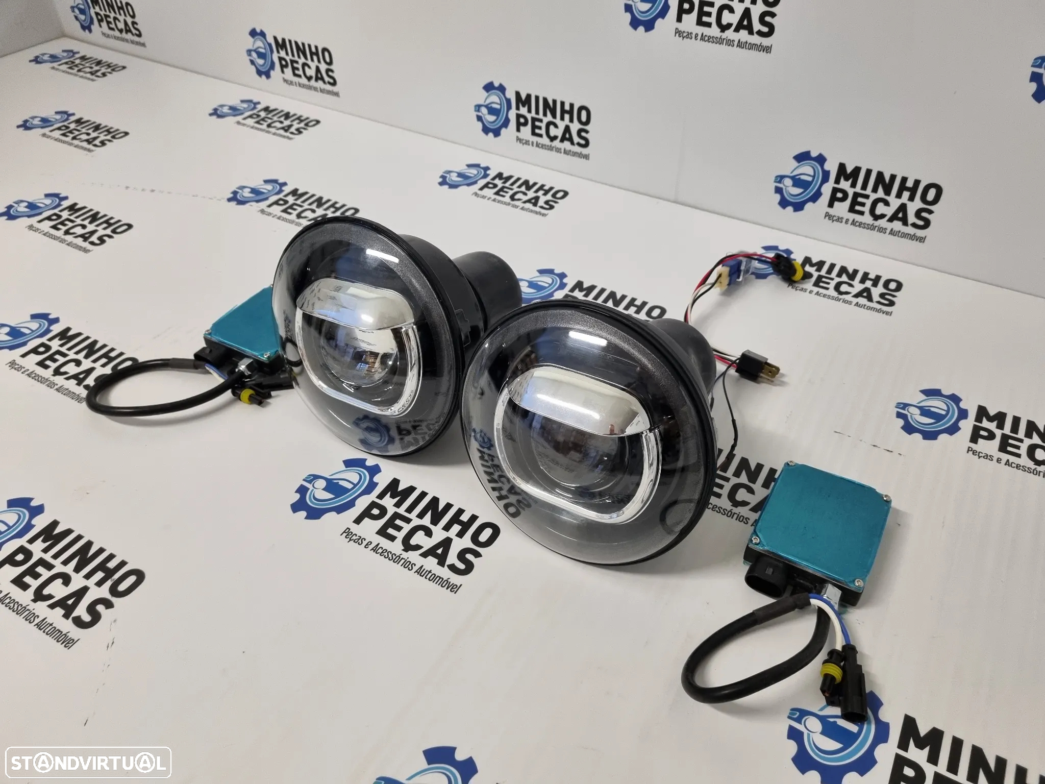 Faróis Jeep Wrangler JK Bi-Xênon HID - 4