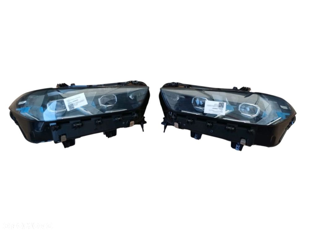 Reflektory Adaptive FULL LED BMW X5 G05 LCI 5A8E105 5A8E106 KOMPLET - 4