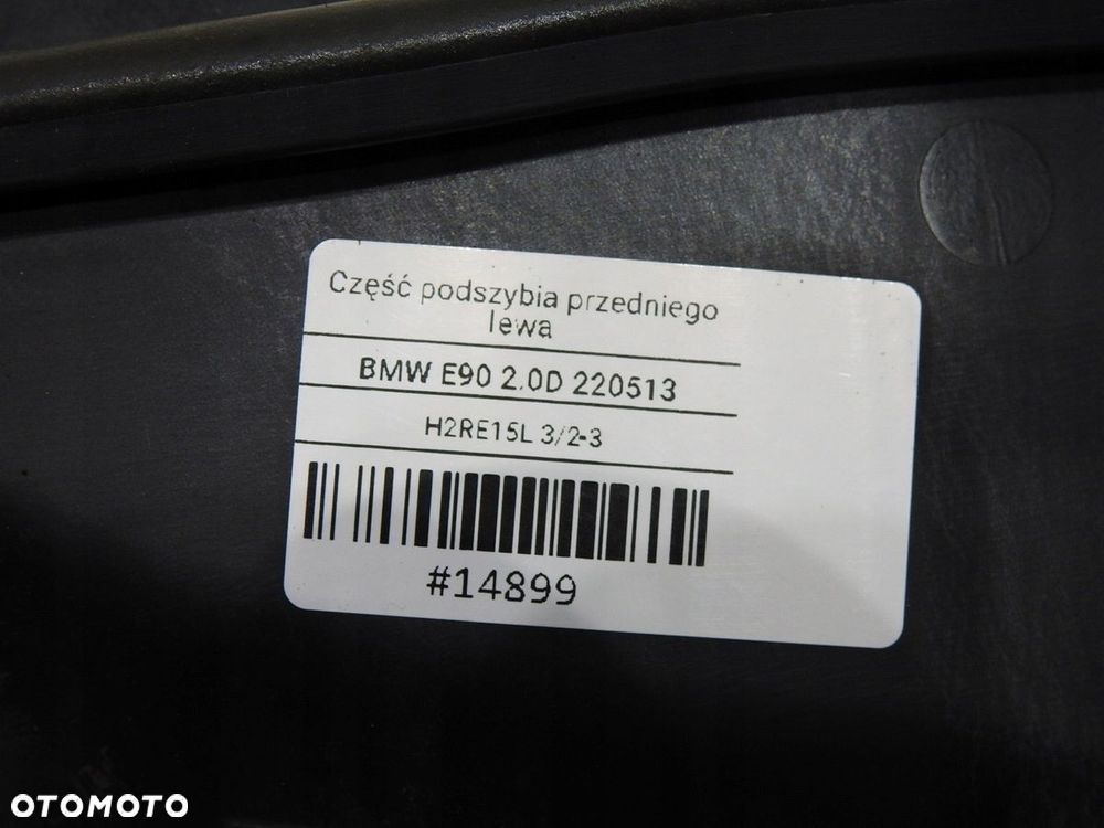 PODSZYBIE DOLNE LEWE BMW 3 E90 6925973 - 7