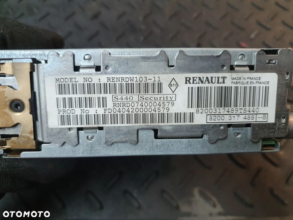 RENAULT LAGUNA II RADIO CD 8200317489 CABASSE AUDITORIUM - 4