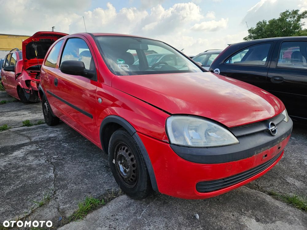 Maska zderzak przedni drzwi lewe prawe błotnik Opel Corsa C 2002r 3d hatchback Z547 - 3