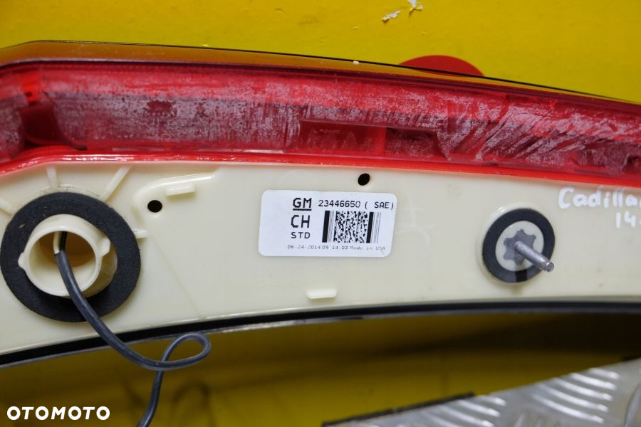 CADILLAC CTS CTS-V V8 2015-2019 SPOILER KLAPY TYŁ - 6
