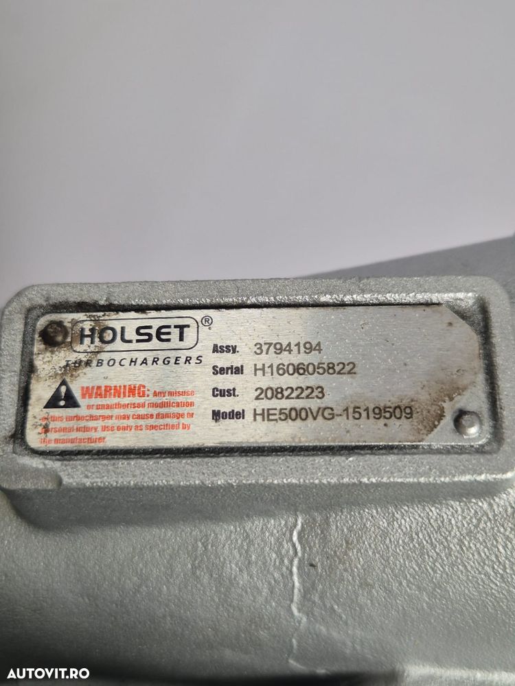 Turbina motor Scania XPI 3794194 - 5