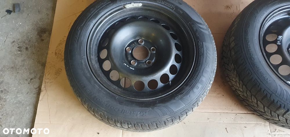 Felgi stalowe z oponami 7J ET39 5x112 205/60 R16 Audi A4 B9 - 4