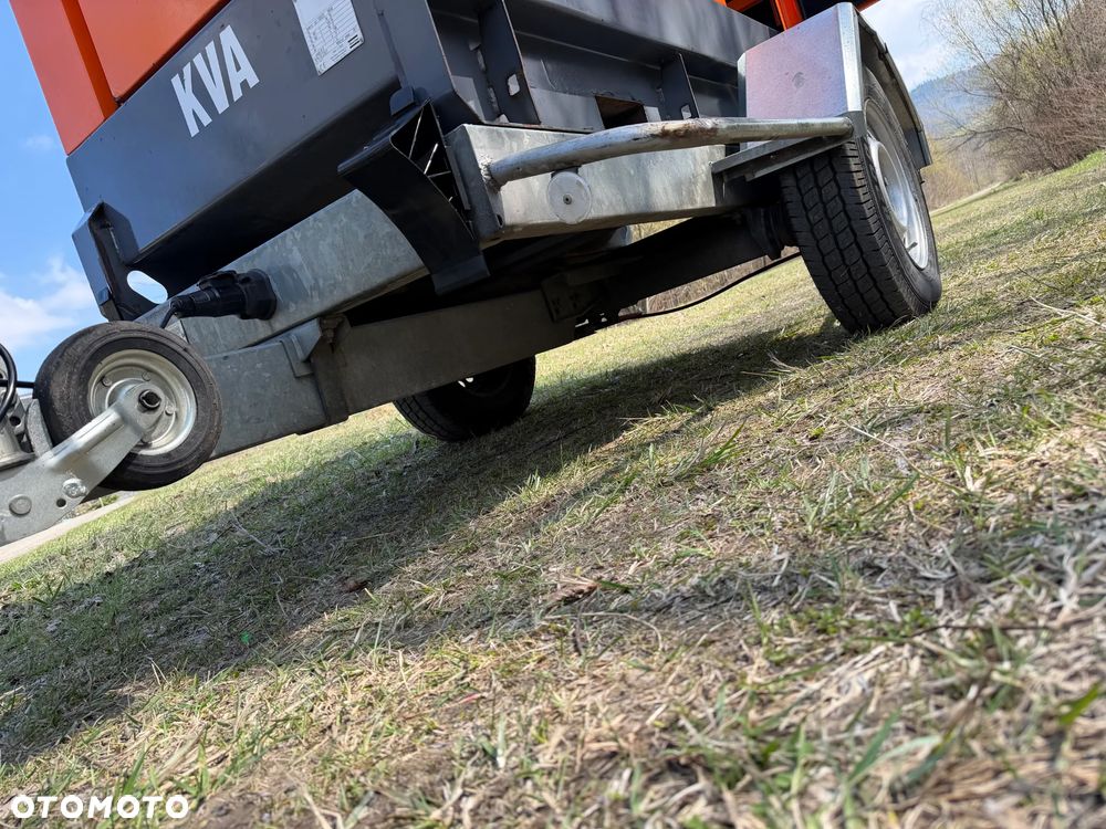 Atlas Copco QAS 40 KW Agregat prądotwórczy Przyczepa do rejestracji. inwerterowy wyciszony! 2014r. JAK NOWY z Norwegii. 5000mtg.Mocny silnik Turbo Kubota 4 cylindry 100km! Dekra aktualna. Opony zero zużycia. Zadbany Agregat. Odpala na Dotyk. Bogata Wersja! Prądnica Najlepsza PARTNER LEROY SOMER. - 30