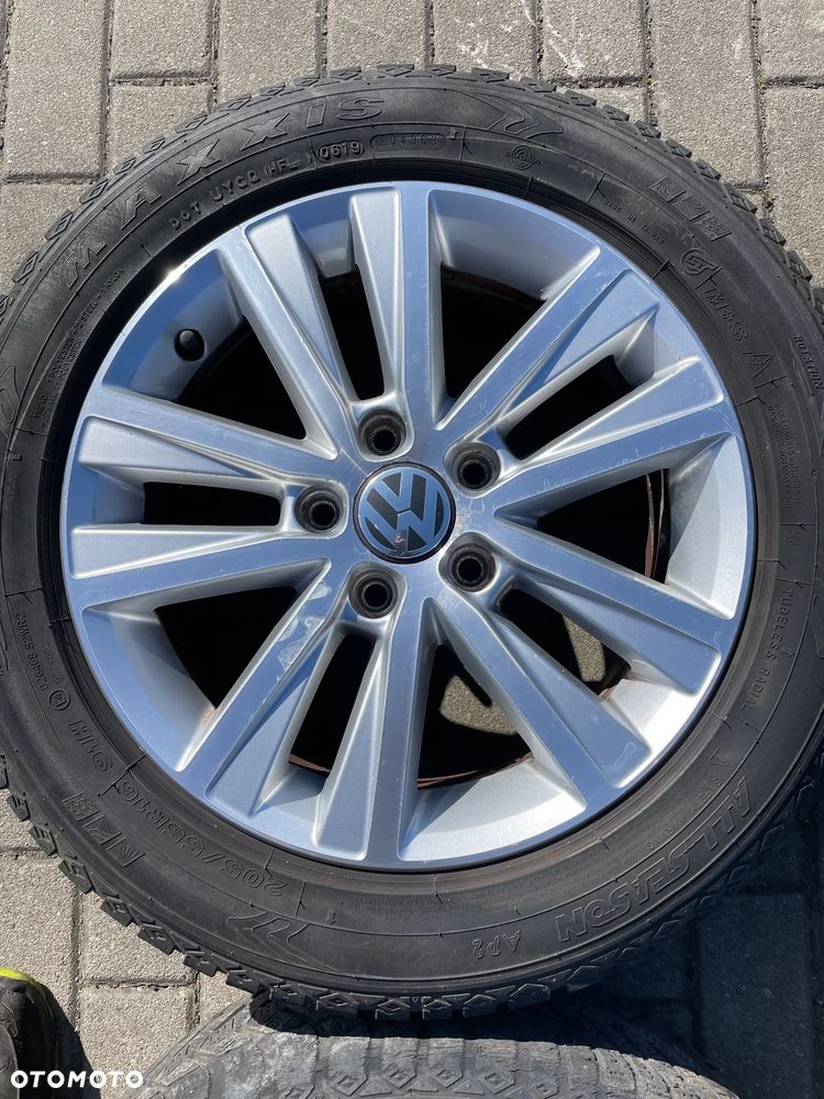 ALUFELGI KOŁA 16'' felgi aluminiowe 6,5X16 ET50 5X112 VW GOLF VI TOURAN oryginał - 4