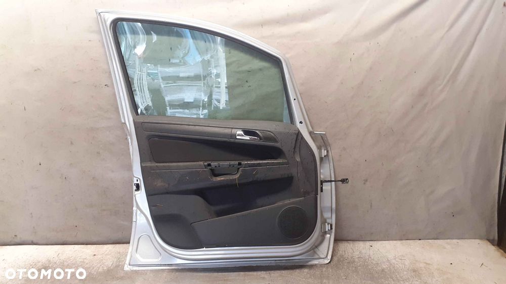 /  DRZWI PRZÓD PRZEDNIE LEWE DO OPEL ZAFIRA B Z157 SREBRNE - 5