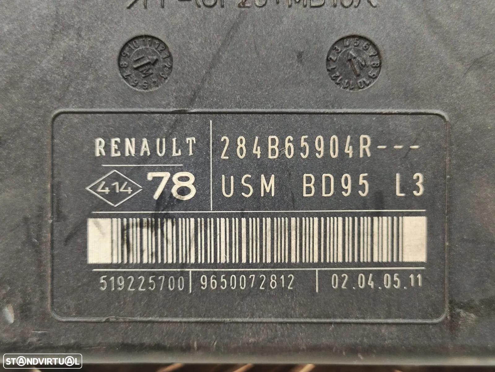 Sensores de impacto airbag laterais esquerda direita Renault Megane 3 grandtour - 9