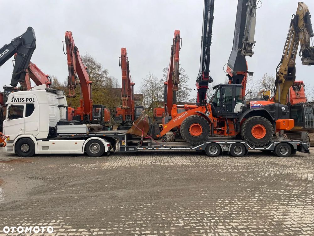 Scania R450 Emtech NN3 2023 ROK Niskopodwozie Oś Podnoszona Skrętna Waga Odstępstwo  mulda + rozciągana + poszerzenia - 7