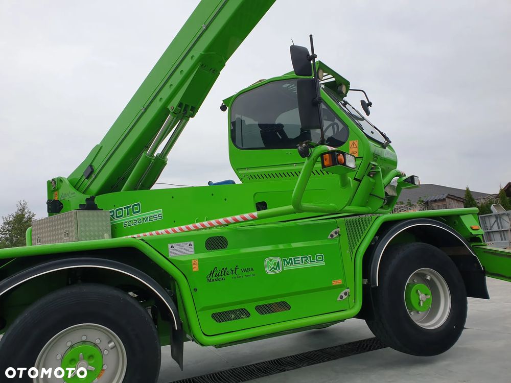 Merlo ROTO 60.24 MSCC KOSZ/WIDŁY/PILOT SPROWADZONA PIĘKNY STAN - 35
