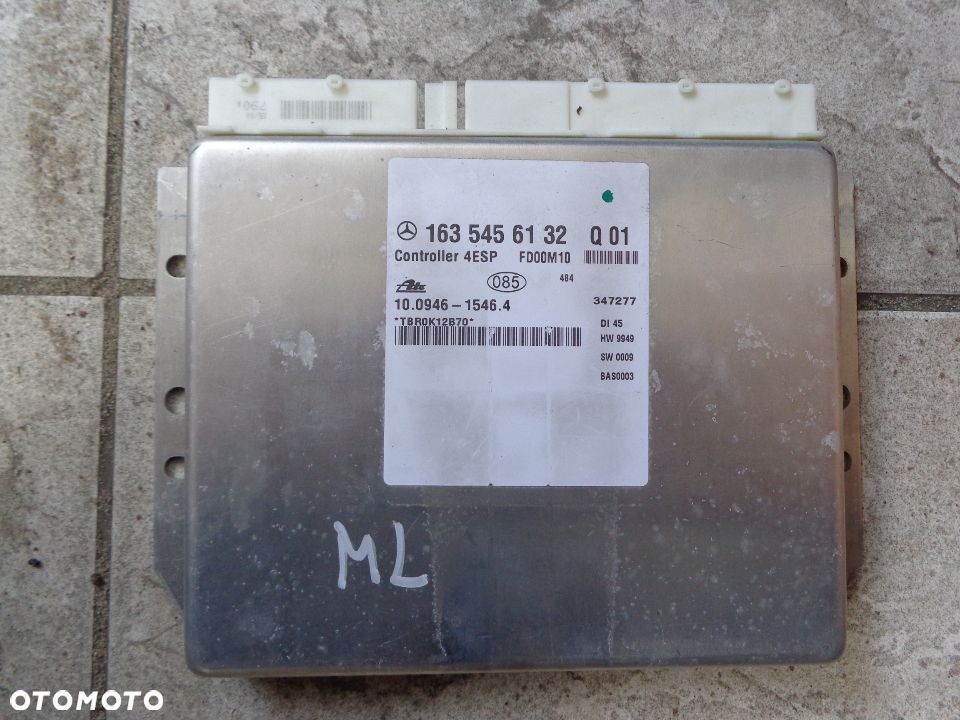mercedes ML W163 moduł ESP - 1