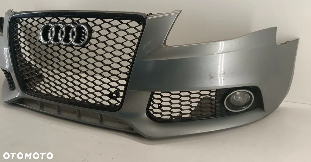 zderzak przedni przód grill AUDI A4 B8 07-15 RS STYLE LY7G - 3