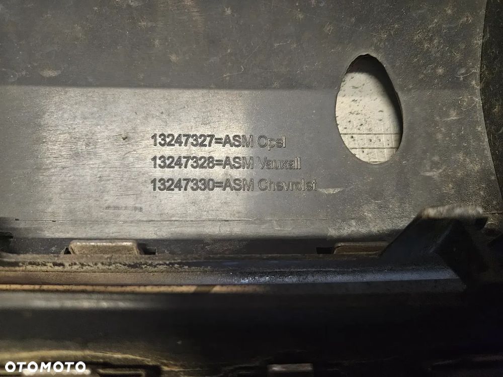 GRILL ATRAPA PRZÓD OPEL ZAFIRA B 13247331 - 5
