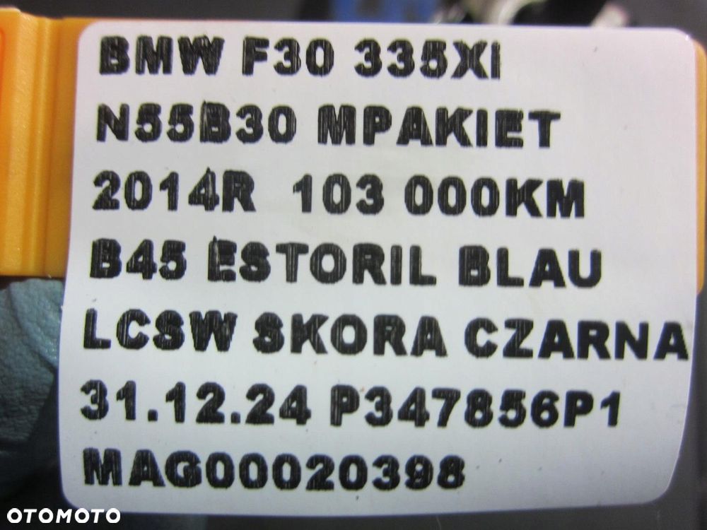 BMW F30 N55 E90 F10 N52 KOŁO ROZRZĄDU VANOS SSĄCY 7583207 11367583207 - 9