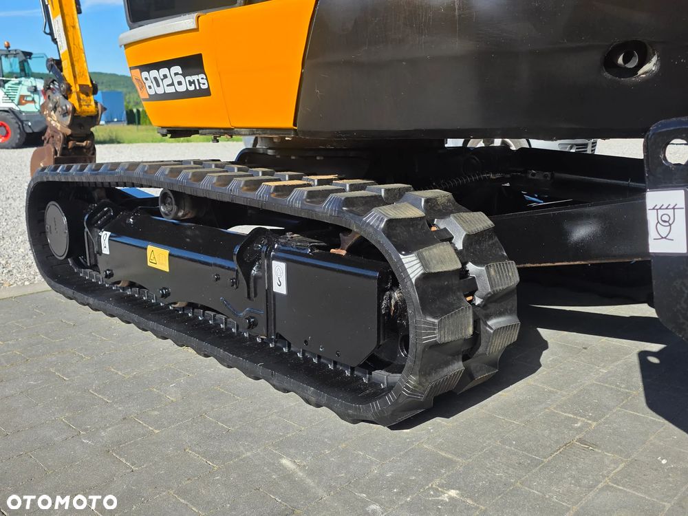 JCB JCB 8026 CTS mini Koparka 1901 MTG sprowadzona 3 łyżki szybkozłącze hydrauliczne piękny stan GOODBER 8025 30 - 14
