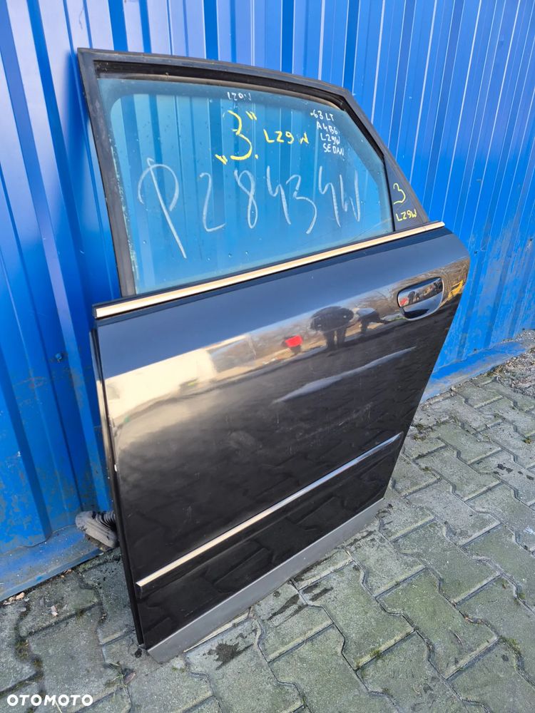 3. DRZWI TYŁ LEWY TYLNE LEWE AUDI A4 B6 SEDAN LZ9W - 3