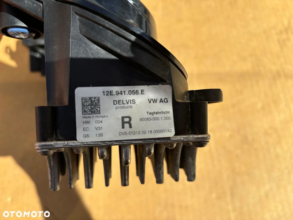 Halogen DRL Prawy Światło Dzienne Przednie Prawe Volkswagen E-Up E Up 12E941056E - 6