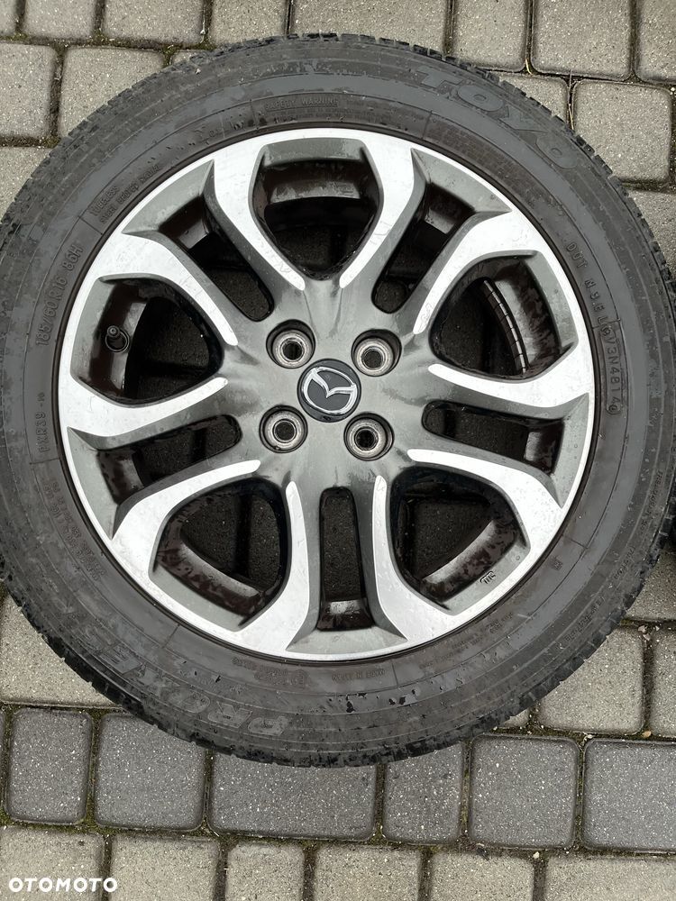 Alufelgi 4x100 16 cali Mazda Hyundai Toyota opony 185/60/16 - 4